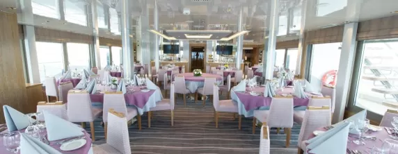 Variety Voyager's dining area.