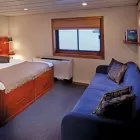 Jr. Commodor Suite aboard the Safari Voyager.