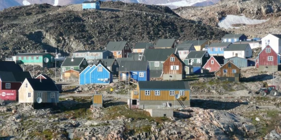 Unique villages of Greenland.