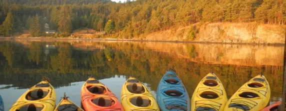 Enjoy a kayak trip.