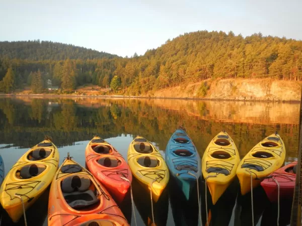 Enjoy a kayak trip.