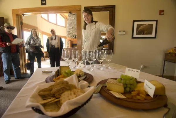 Enjoy a tasting at a local winery.