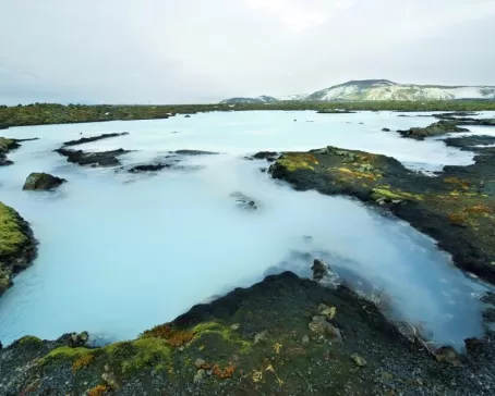 The blue lagoon in Iceland