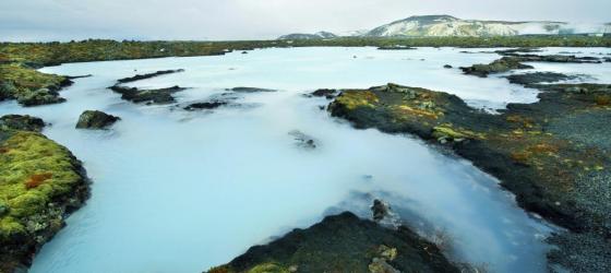 The blue lagoon in Iceland