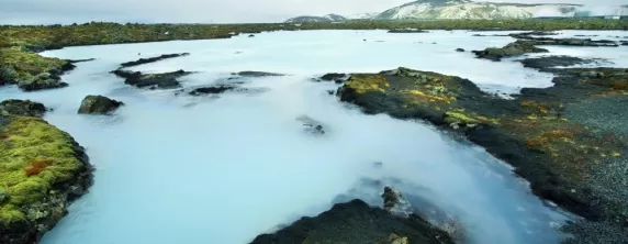The blue lagoon in Iceland