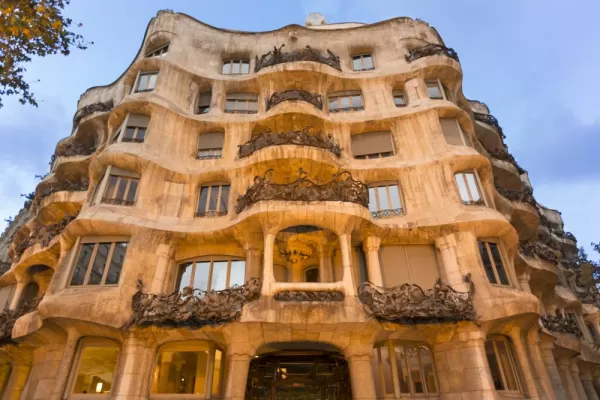 Visit the unique Casa Mila in Barcelona