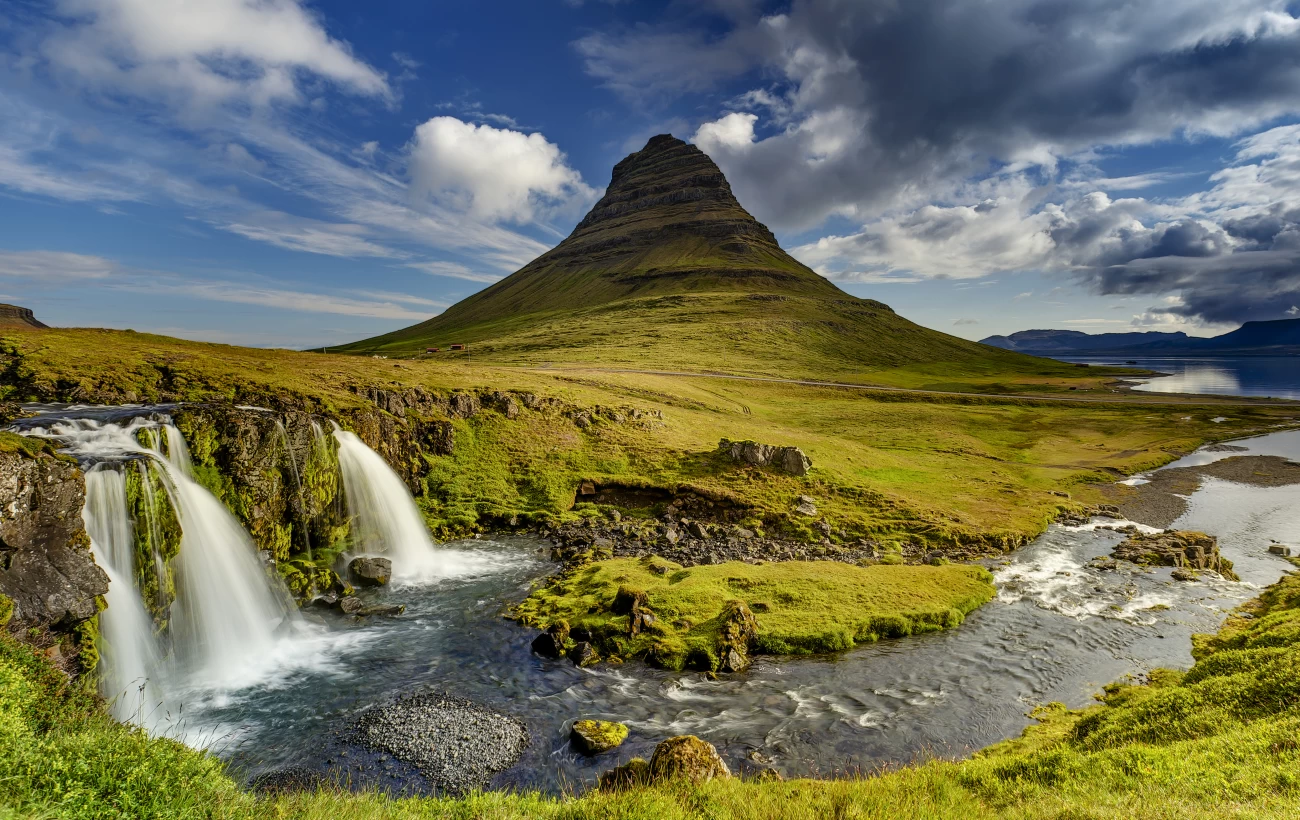 Beautiful arctic landscape