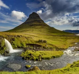 Beautiful arctic landscape