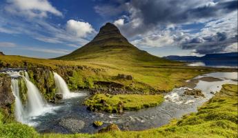Beautiful arctic landscape