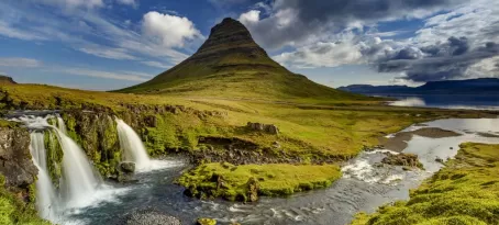 Beautiful arctic landscape