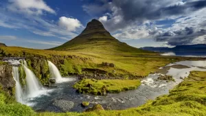 Beautiful arctic landscape