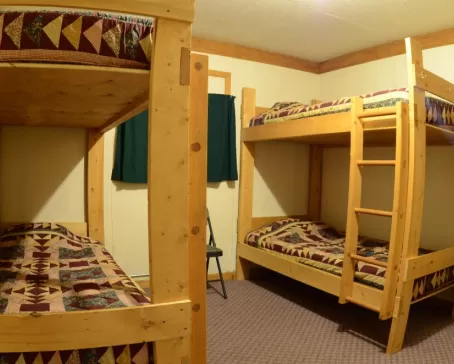 Your comfortable room at Newborn Polar Bear Cub Lodge
