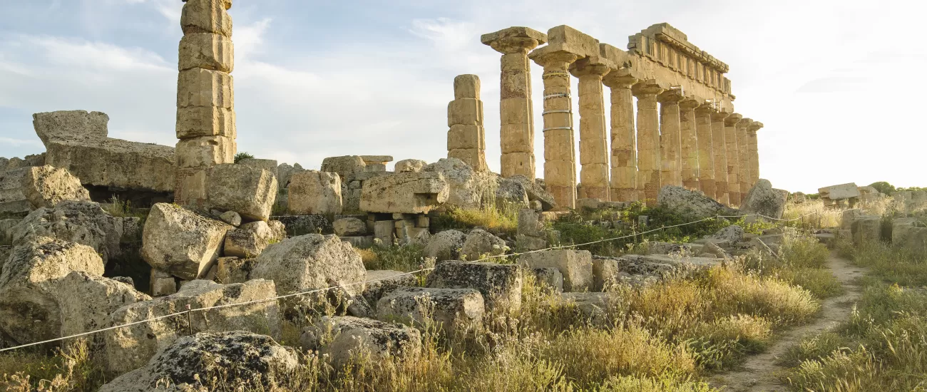 Explore ruins in Sicily