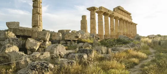Explore ruins in Sicily