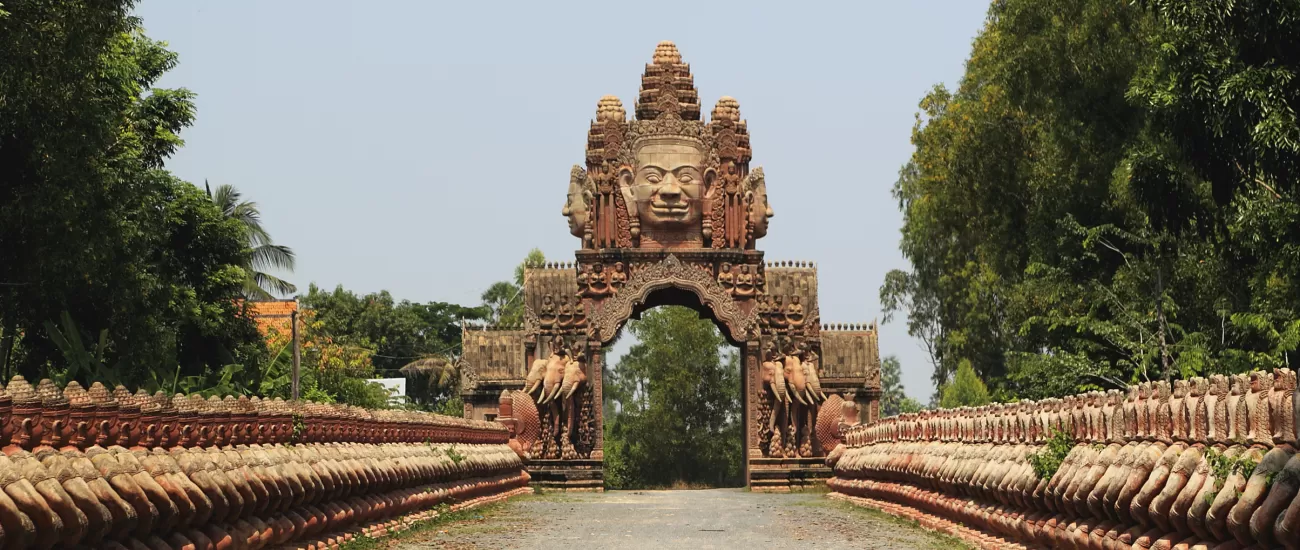 The Gate at Prasat Vimean Suor in Cambodia