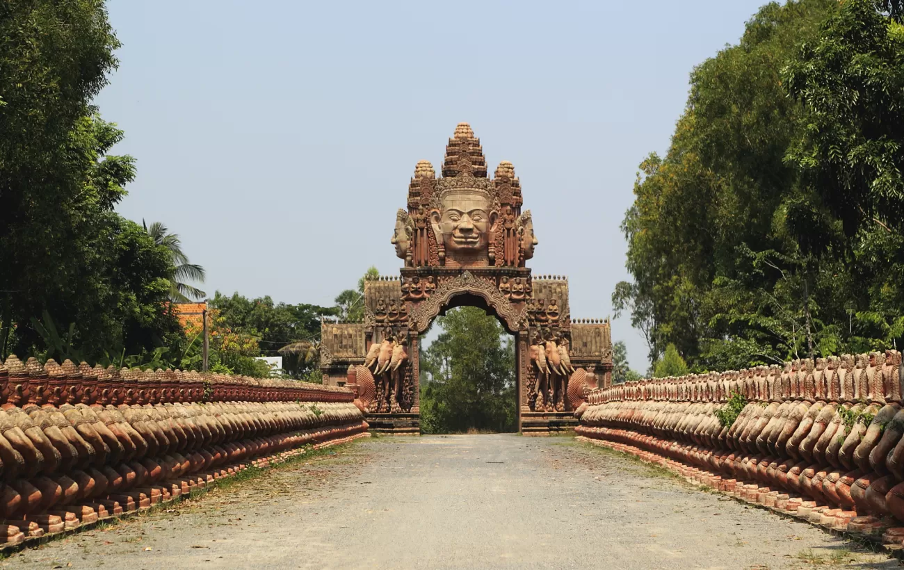 The Gate at Prasat Vimean Suor in Cambodia