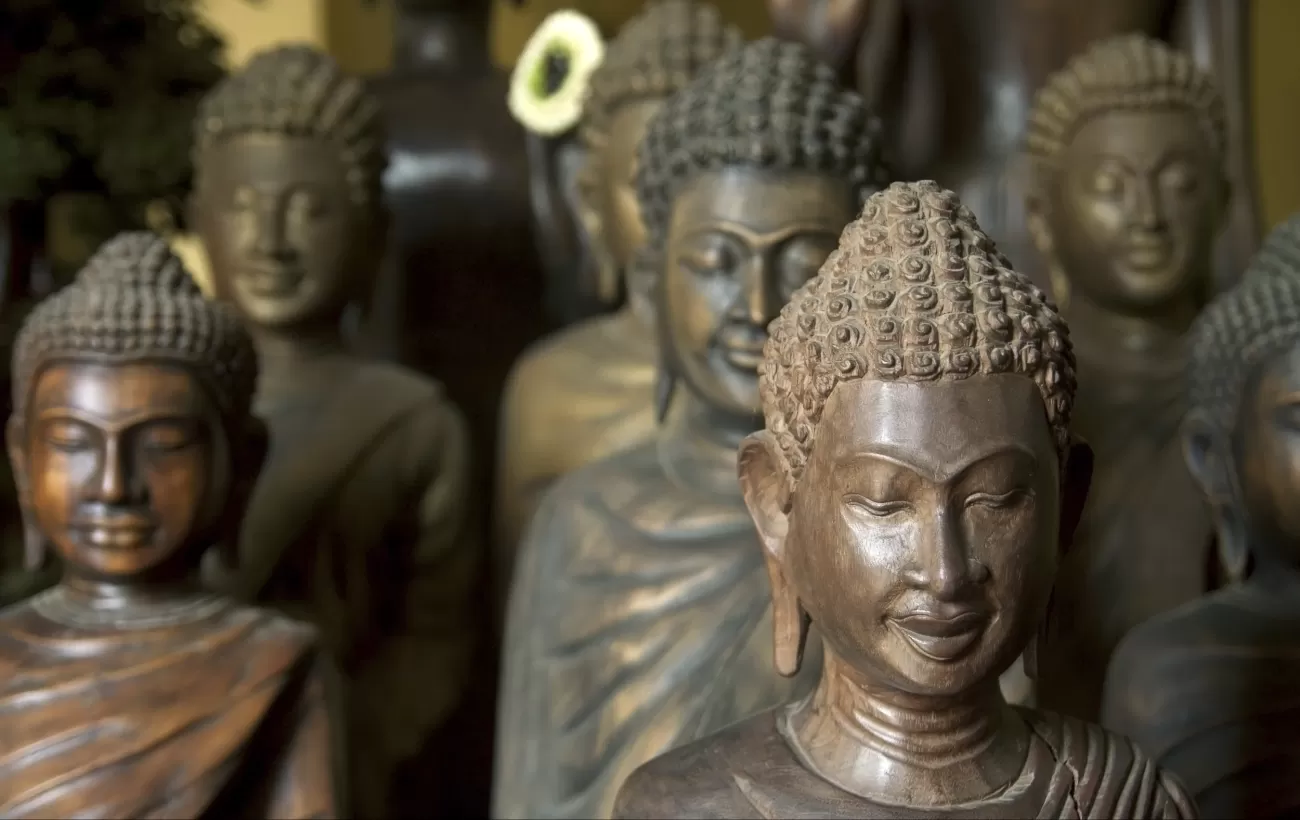 Buddist sculptures