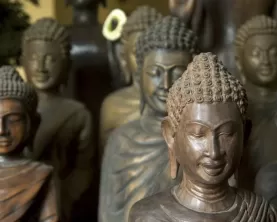 Buddist sculptures