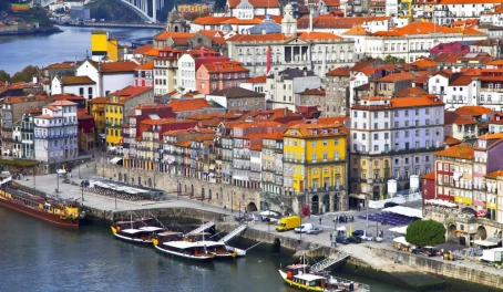 Portuguese city on the river
