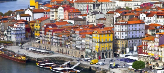 Portuguese city on the river
