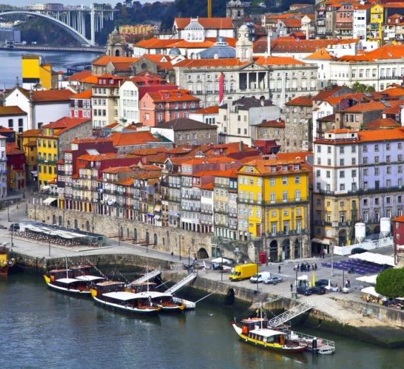 Portuguese city on the river