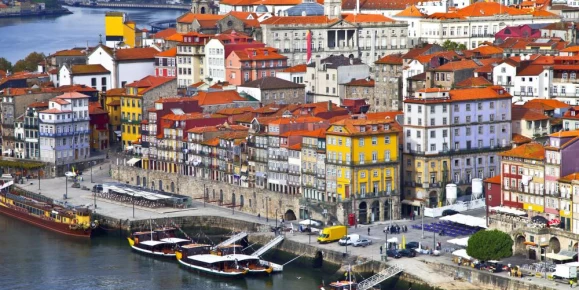 Portuguese city on the river