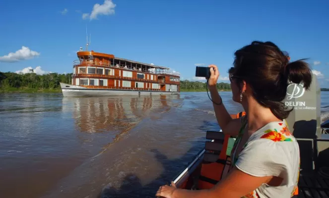 Explore the Amazon on the Delfin
