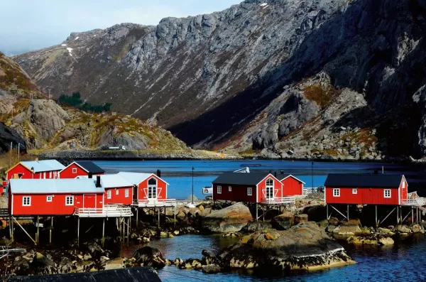 Small fishing village in Norway.