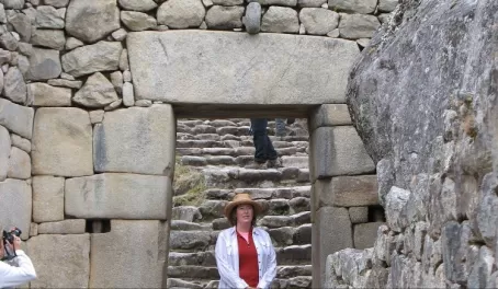 Stone doorway