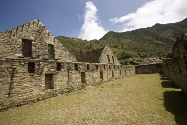 The well-preserved ruins of Choquequirao