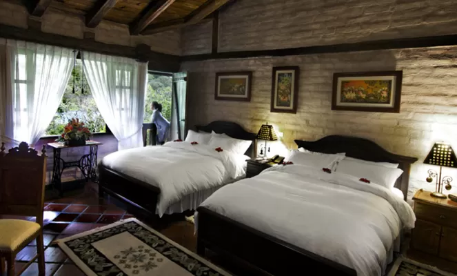 Double accomodations at the Samari Spa Resort