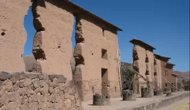 ruins enroute from Cusco to Lake Titicaca