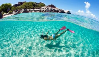 Snorkel the pristine waters of the Caribbean on your Virgin Islands cruise