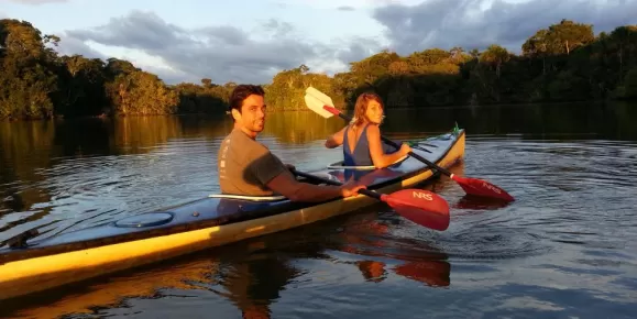 Enjoy a sunset kayaking trip