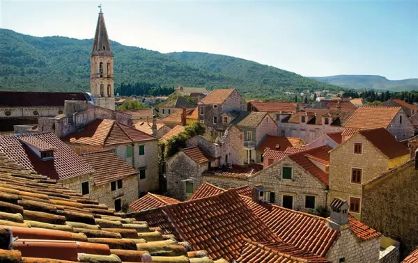 See the sights of Hvar from your bicycle as you bike and boat around Croatia