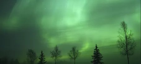 The beauty of the Aurora Borealis.