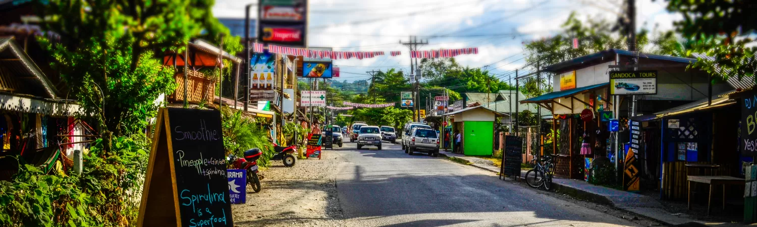 Puerto Viejo, the lively Caribbean town