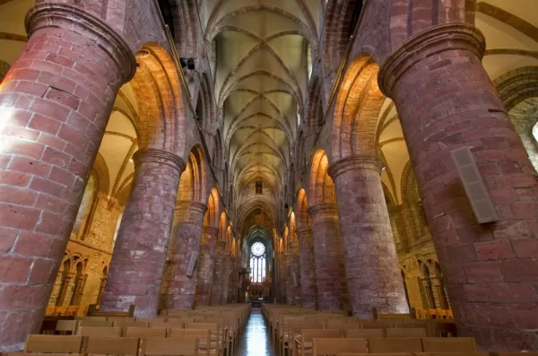 Explore the incredible arches of St. Magnus Cathedral.