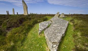 Ring of Brodgar is a unique stone circle in Scotland.