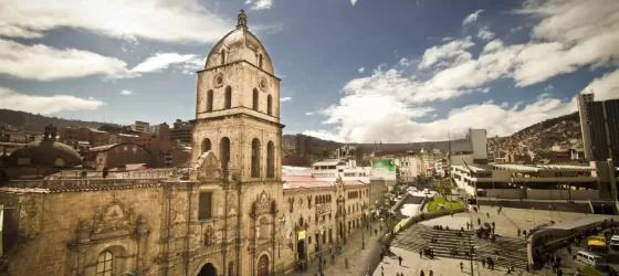 La Paz city view