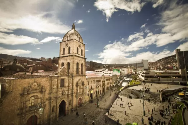 La Paz city view