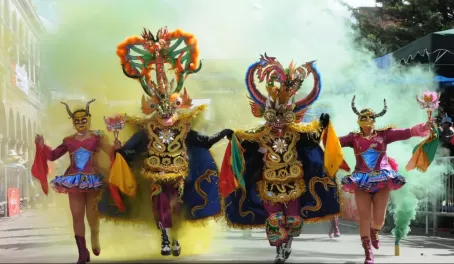 Dancing, music and wonder at the Oruro Festival