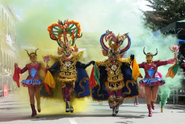 Dancing, music and wonder at the Oruro Festival
