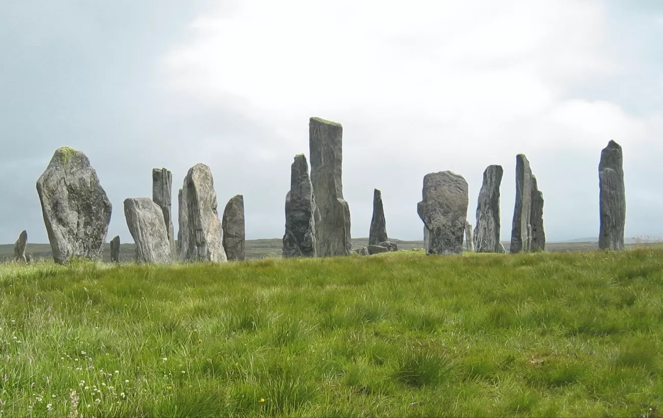 The Ring of Brodgar on the Orkney Islands.