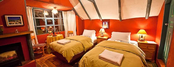 A double room at Hacienda El Porvenir