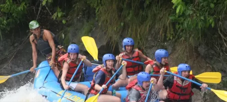 White water rafting on the Pacaure River