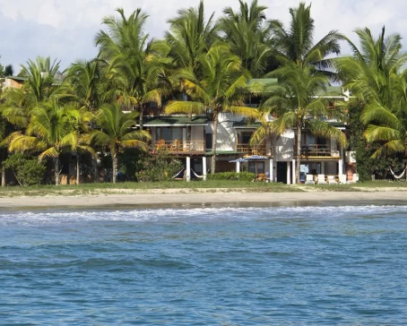La Casa de Marita sits right on the water