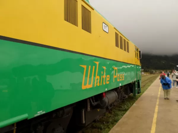 White Pass train on the Yukon Rail