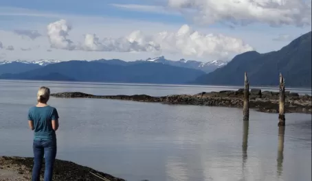 Beautiful Alaskan waterfront
