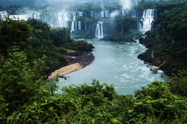 Marvel at the thundering power of Iguazu Falls